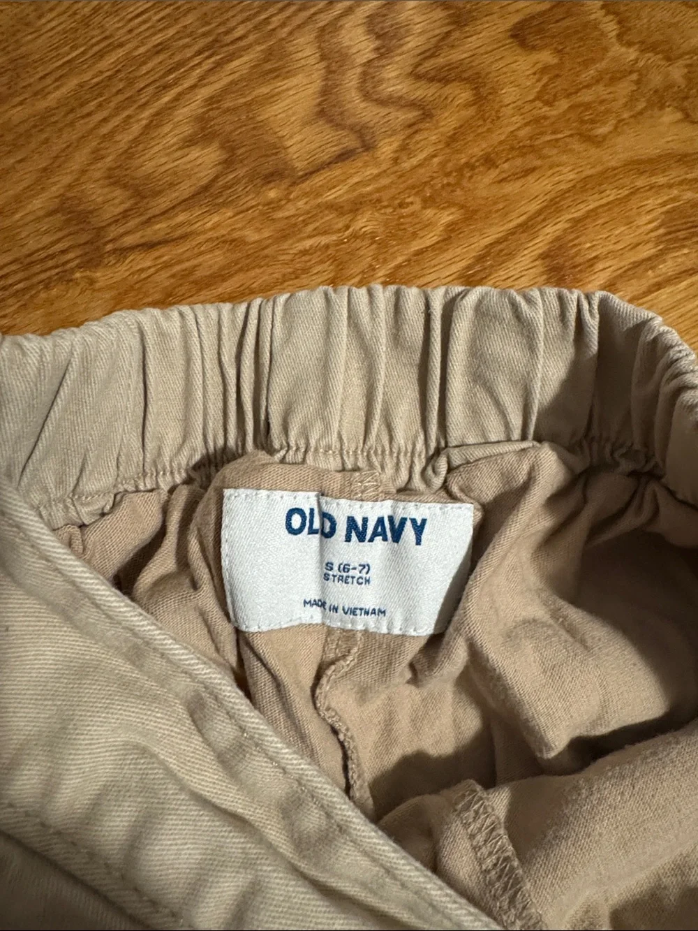 Old Navy Beige Button-Front Skort